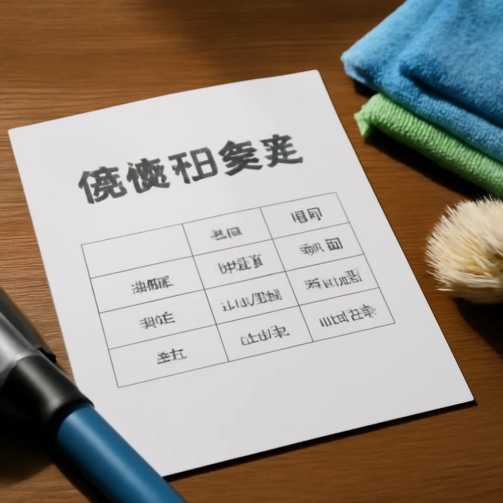 台南大掃除專家建議